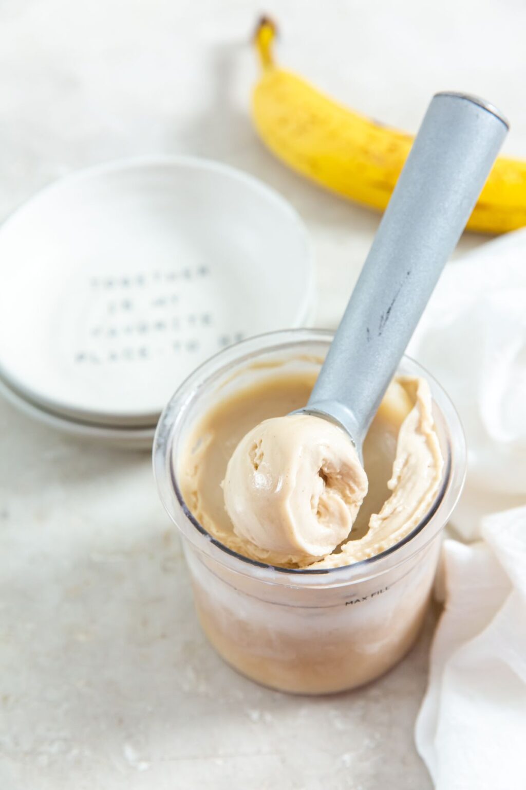 Protein Banana Ice Cream Ninja Creami Lara Clevenger