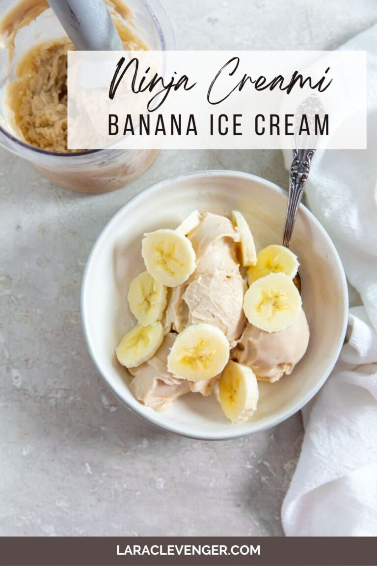 Protein Banana Ice Cream Ninja Creami Lara Clevenger