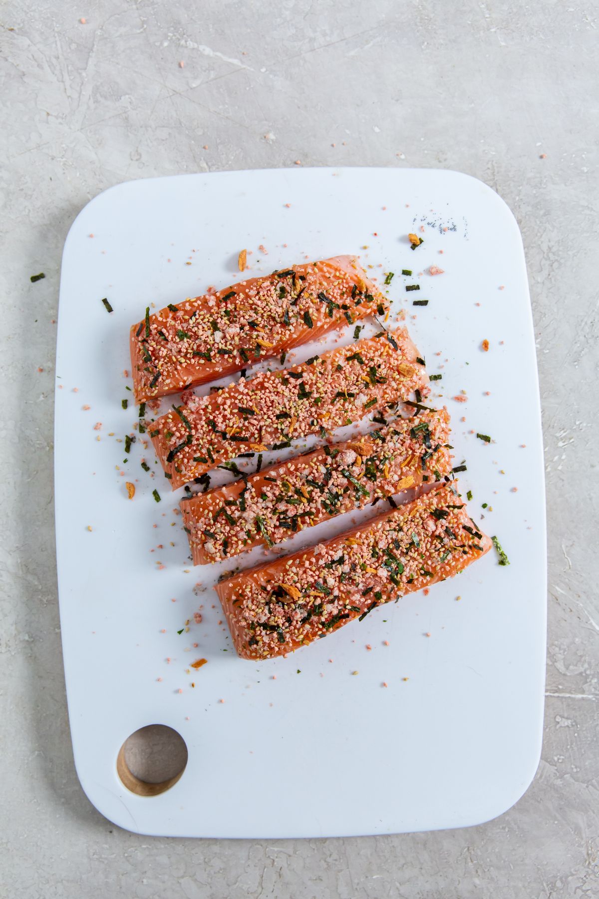 Air Fryer Furikake Salmon Lara Clevenger