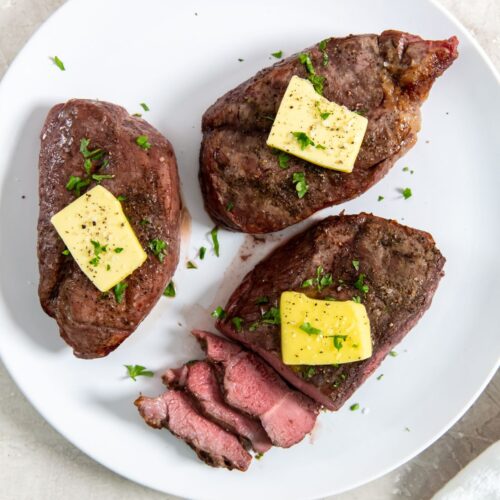 Air Fryer Petite Sirloin Steaks Lara Clevenger