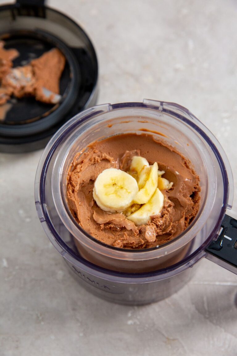 Ninja CREAMi Chocolate Banana Protein Ice Cream Lara Clevenger