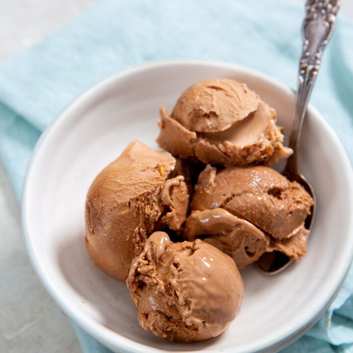 Chocolate Peanut Butter Protein Ice Cream Lara Clevenger