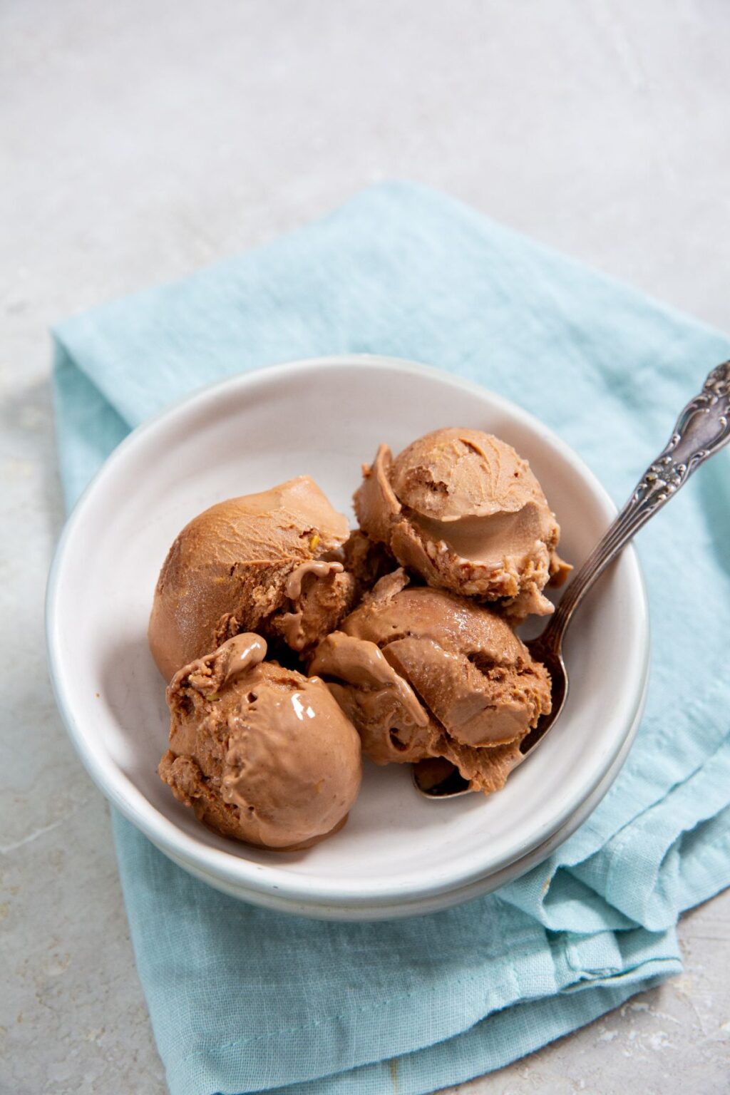 Chocolate Peanut Butter Protein Ice Cream Lara Clevenger