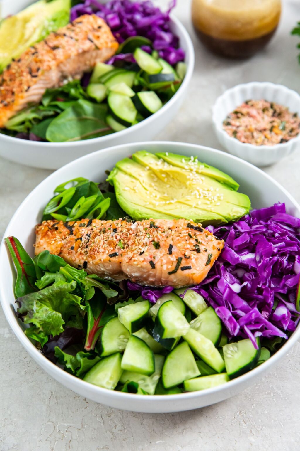 Sesame Salmon Bowl Lara Clevenger