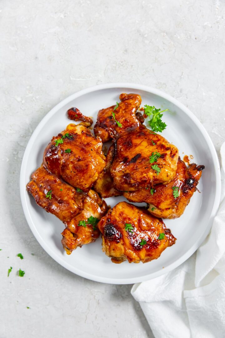 Honey Lemon Pepper Chicken Thighs Lara Clevenger