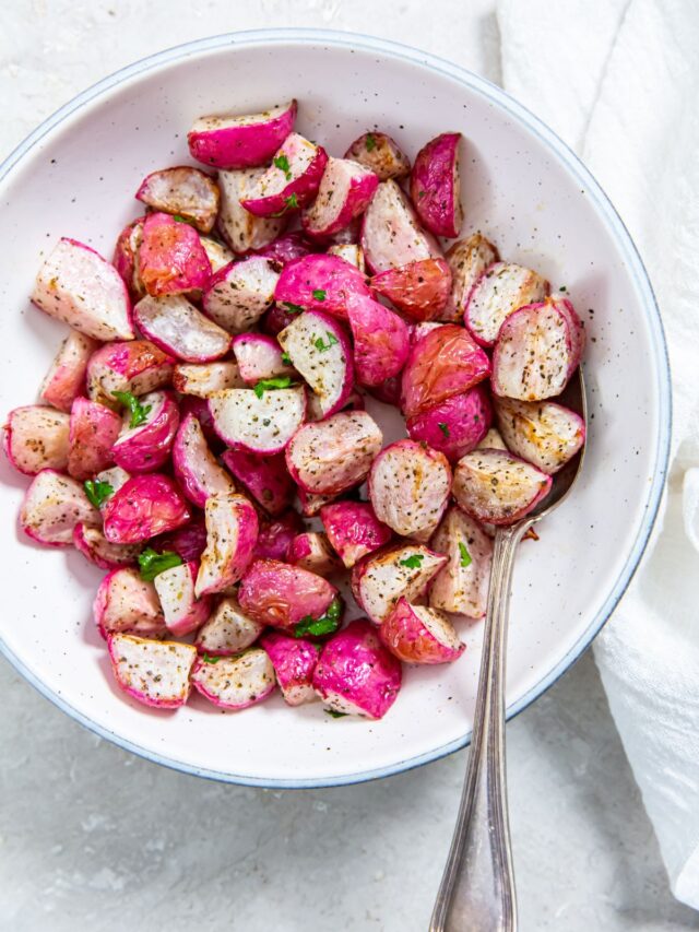 Air Fryer Radishes Lara Clevenger