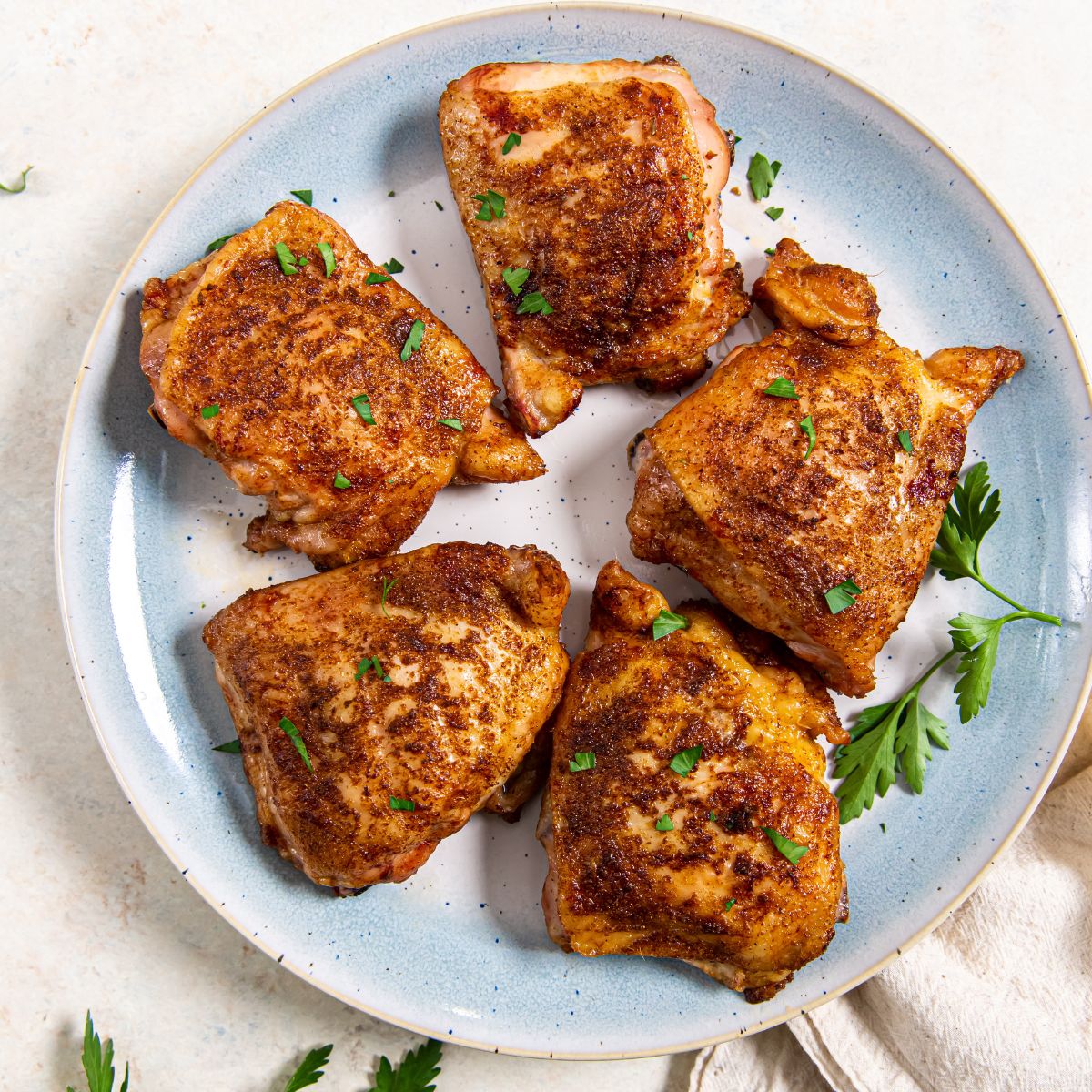 Smoked Bone-in Chicken Thighs