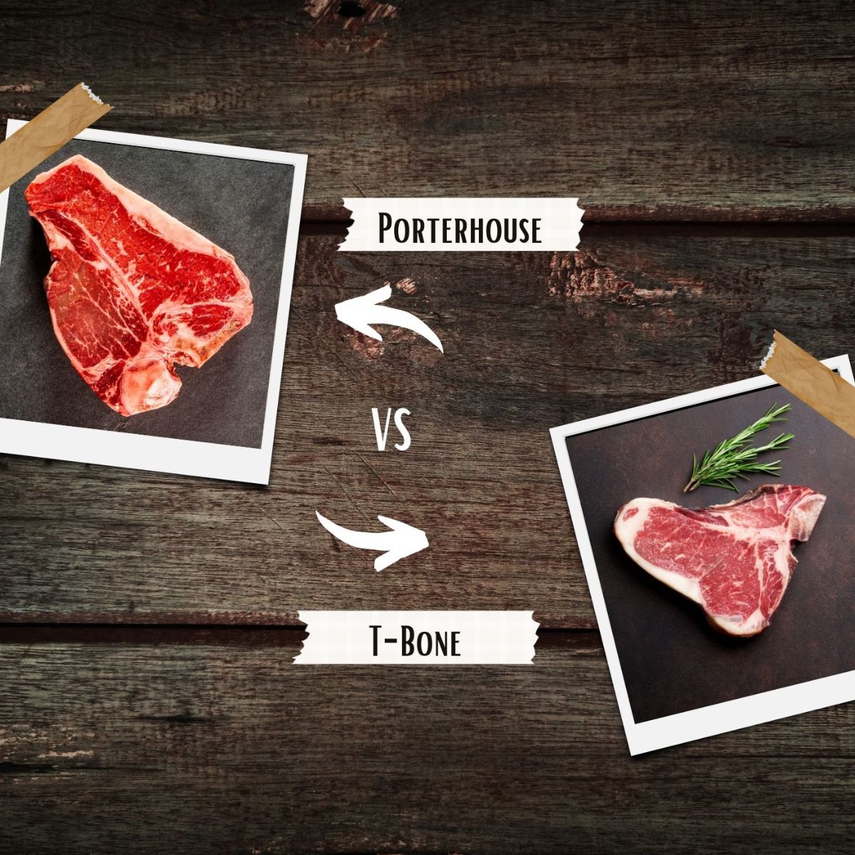 Porterhouse Steak vs T-Bone