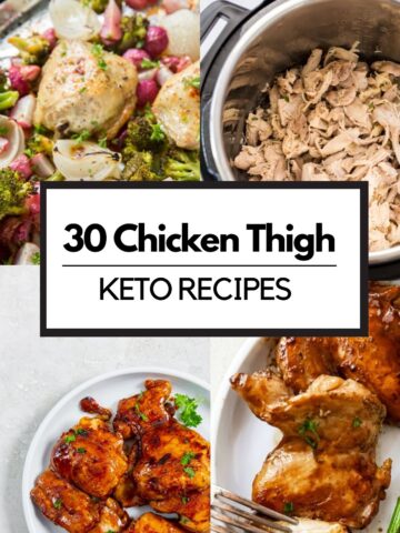 30 chicken thigh keto recipes.