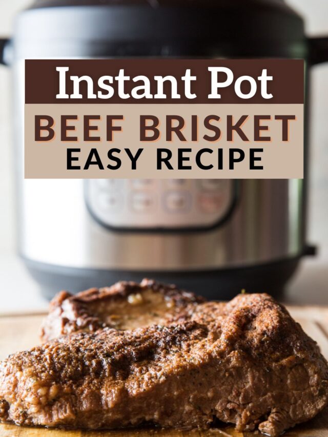 Easy Instant Pot Beef Brisket