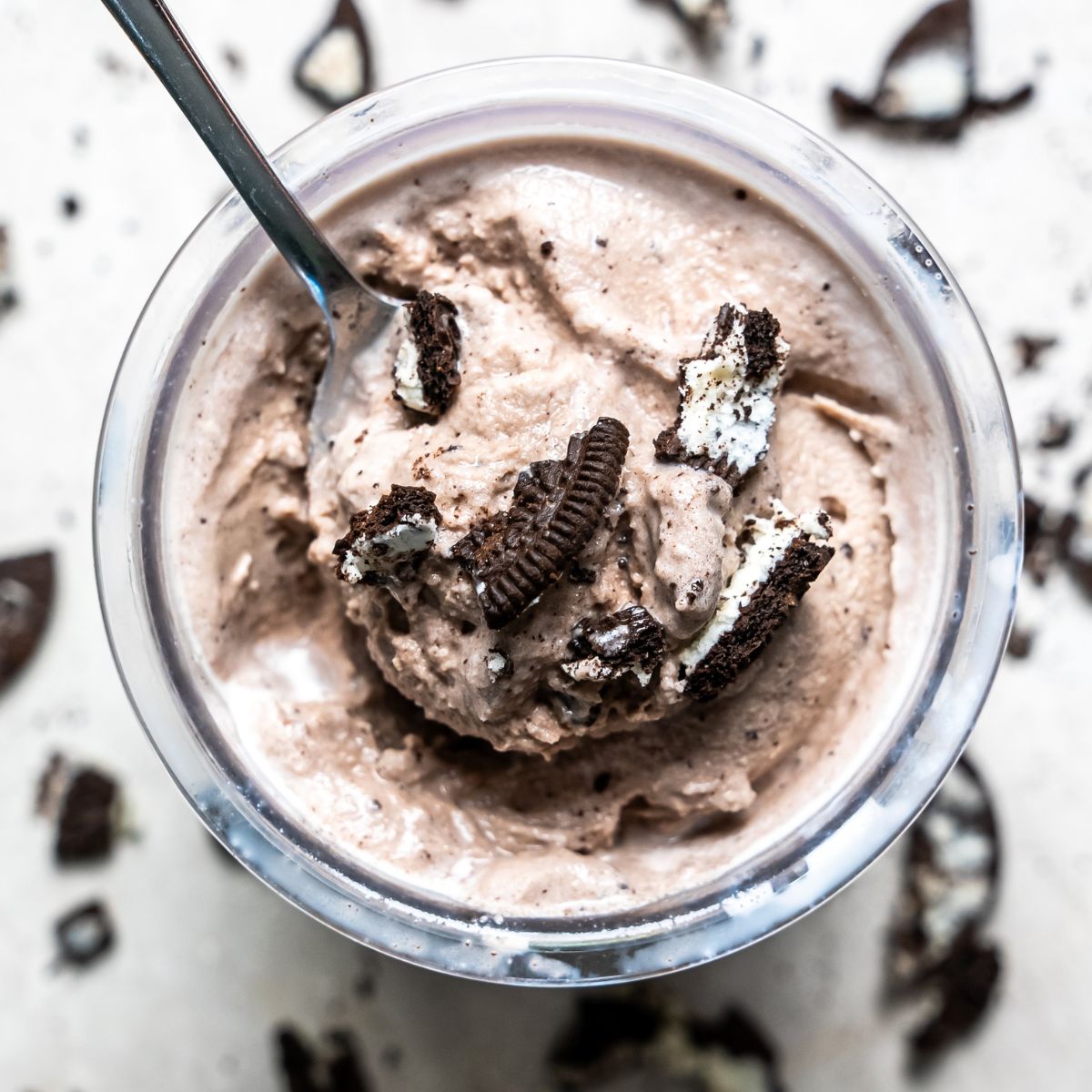 Ninja Creami Cookies and Cream Ice Cream - Lara Clevenger
