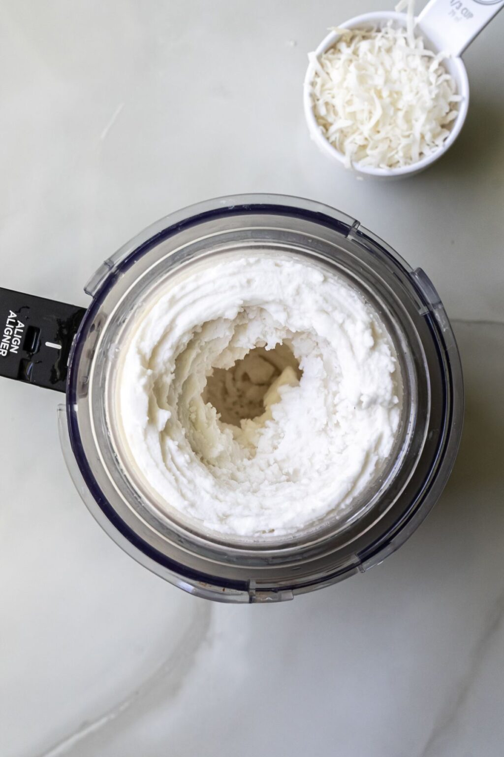 coconut ice cream in a ninja creami.