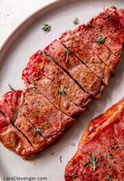 Sirloin vs New York Strip - Lara Clevenger