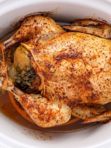 Whole Chicken in a pot.