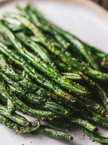 Green Beans in a plate