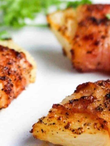 pineapple wrapped in bacon