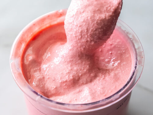 Ninja Creami Cherry Protein Ice Cream - Lara Clevenger