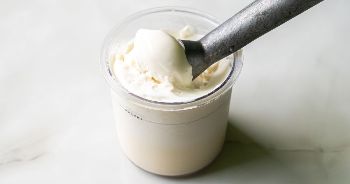 Ninja Creami Keto Coconut Protein Ice Cream (with Rebel milk)