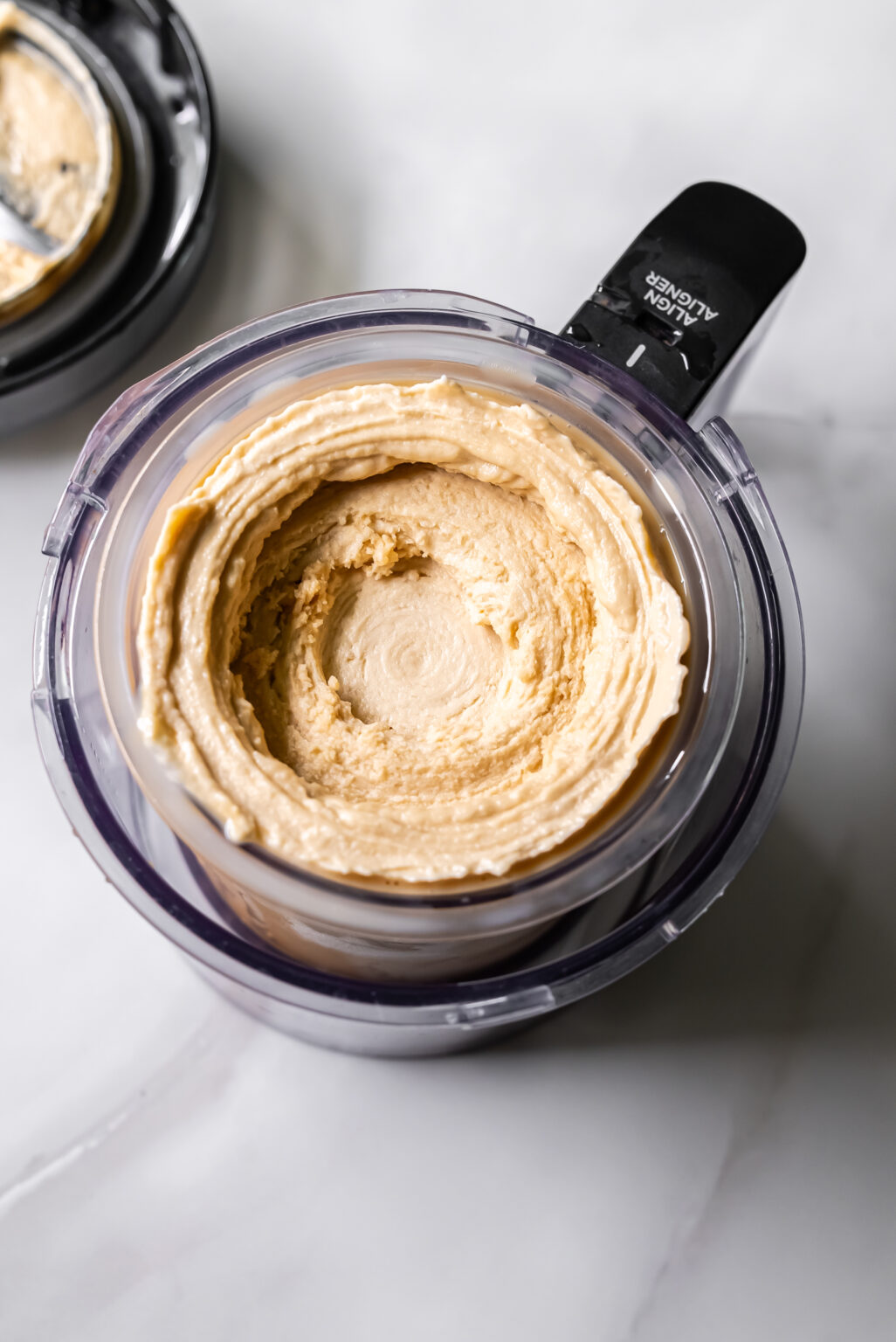 Oat Milk Protein Coffee ice cream spinned with Ninja Creami